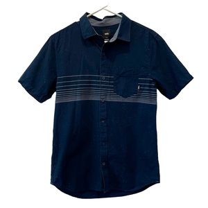 Vans Button Down Blue Shirt